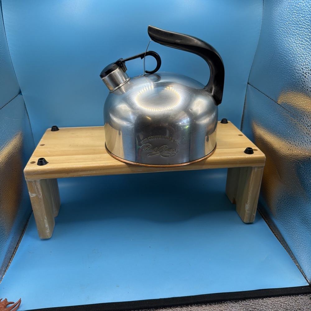 Vintage Paul Revere Ware Centennial 1892-1992 2 Qt Tea Kettle Copper Bottom